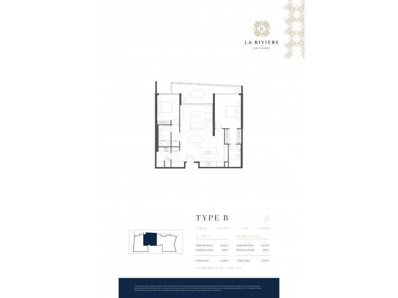 19 Cannes Avenue ‘La Riviere’, Surfers Paradise QLD 4217 Floorplan