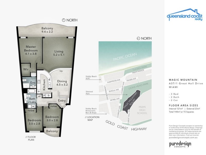 A37/1 Great Hall Drive, Nobby Beach QLD 4218 Floorplan