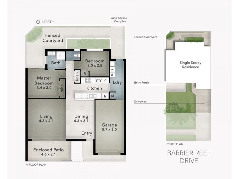 42/172 Barrier Reef Drive, Mermaid Waters QLD 4218 Floorplan