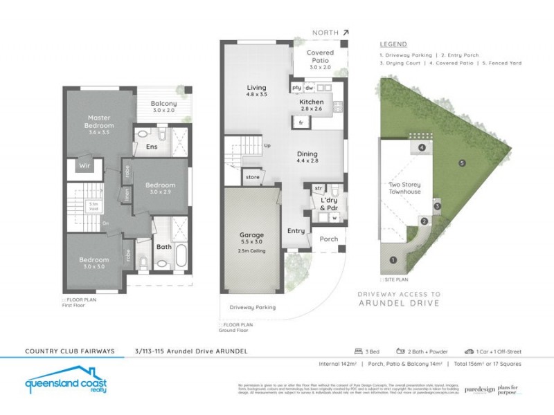 3/113-115 Arundel Drive, Arundel QLD 4214 Floorplan