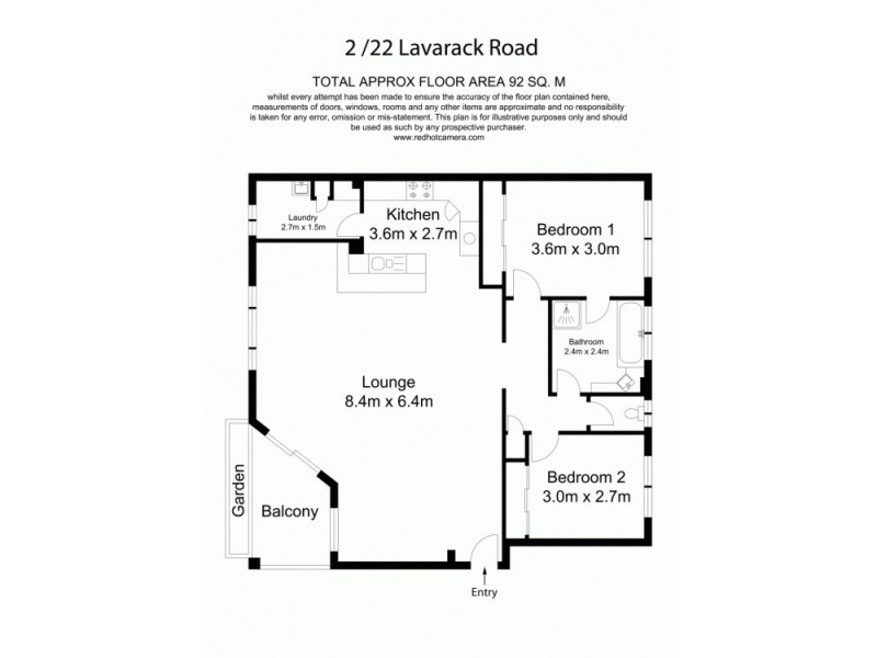2/22 Lavarack Road, Mermaid Beach QLD 4218 Floorplan