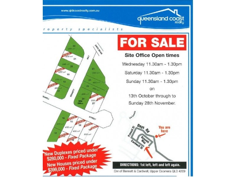 27 Bennett Way (LOT 18), Upper Coomera QLD 4209