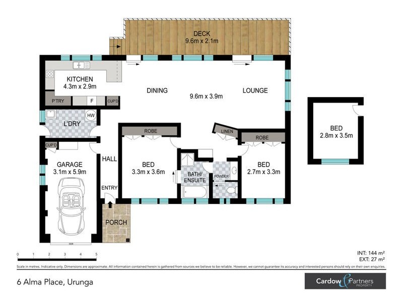 6 Alma Place, Urunga NSW 2455 Floorplan