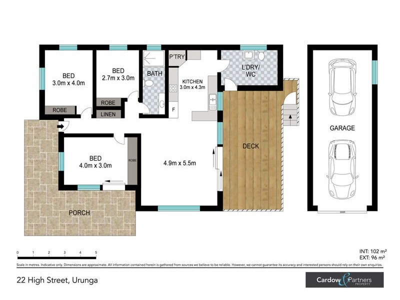 22 High Street, Urunga NSW 2455 Floorplan