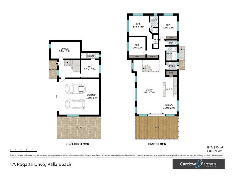 1a Regatta Drive, Valla Beach NSW 2448 Floorplan