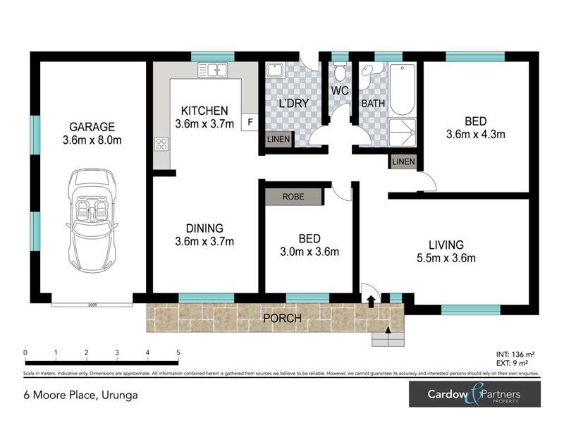 6 Moore Place, Urunga NSW 2455 Floorplan