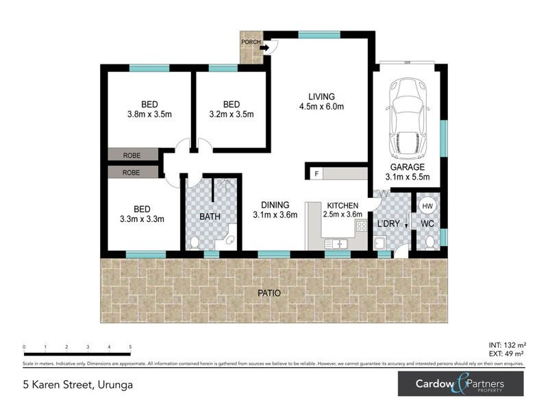 5 Karen Street, Urunga NSW 2455 Floorplan