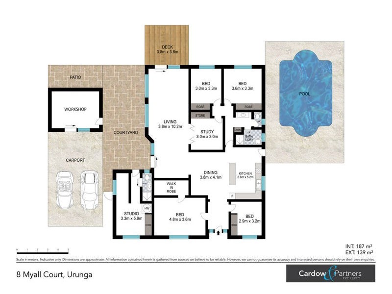 8 Myall Court, Urunga NSW 2455 Floorplan