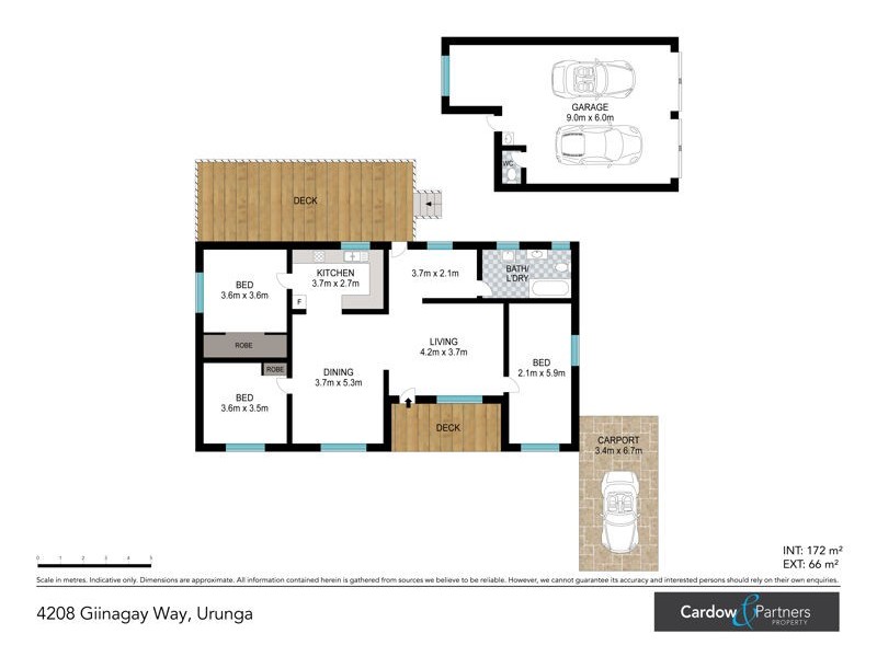 4208 Giinagay Way, Urunga NSW 2455 Floorplan