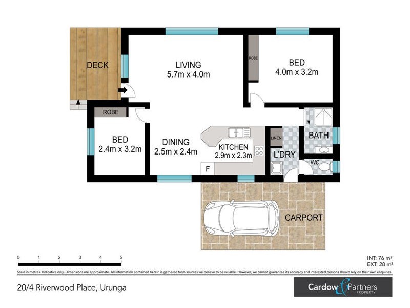 20/4 Riverwood Place, Urunga NSW 2455 Floorplan