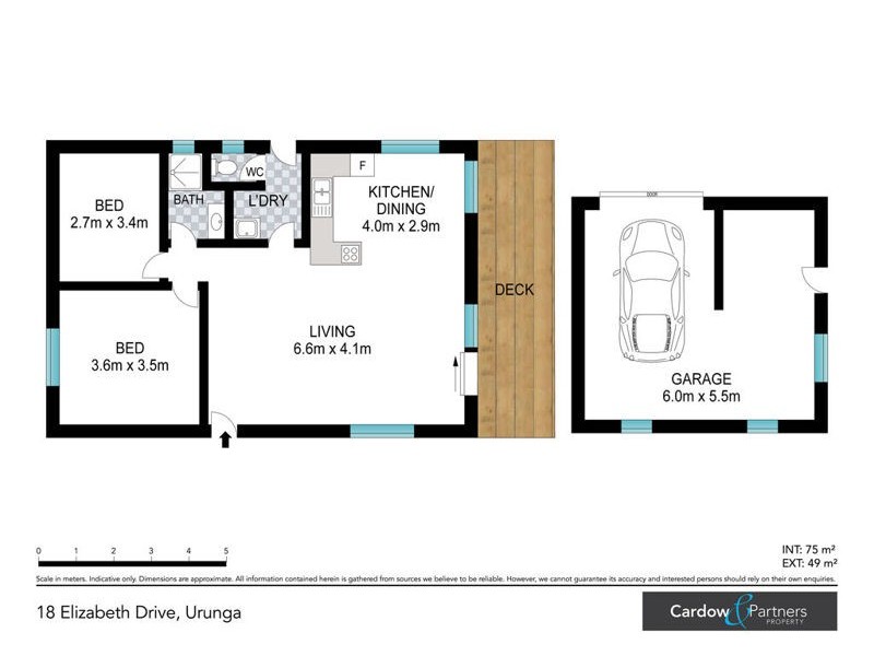 18 Elizabeth Drive, Urunga NSW 2455 Floorplan