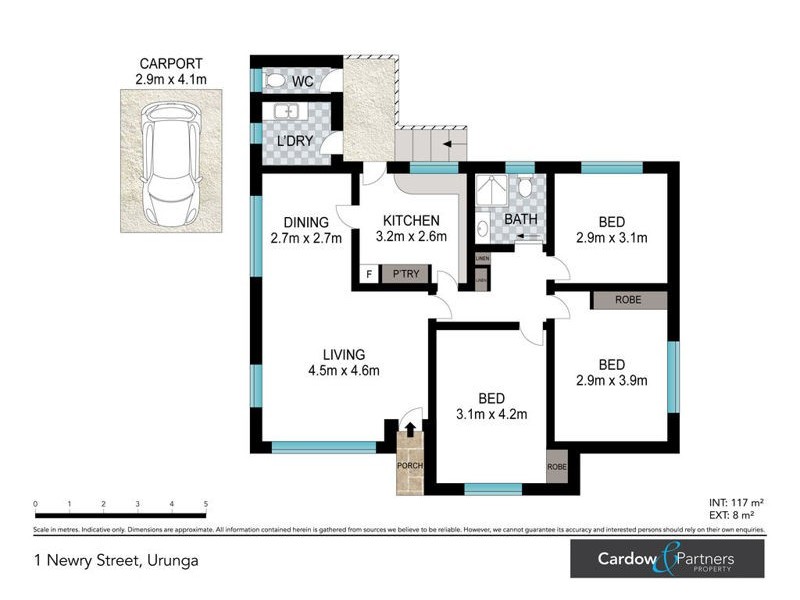 1 Newry Street, Urunga NSW 2455 Floorplan