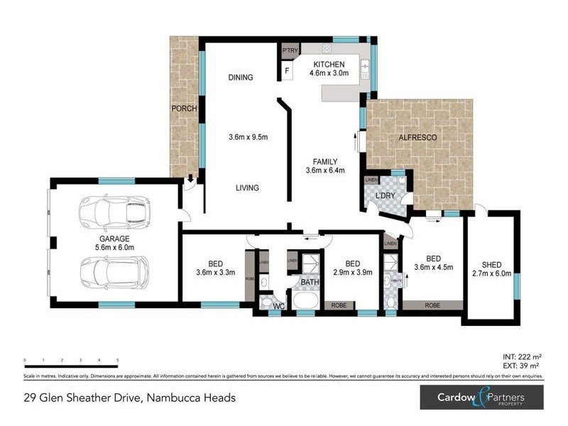29 Glen Sheather Drive, Nambucca Heads NSW 2448 Floorplan