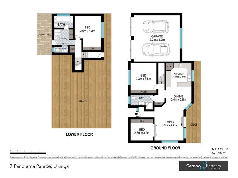 7 Panorama Parade, Urunga NSW 2455 Floorplan
