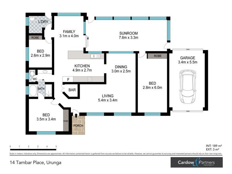 14 Tambar Place, Urunga NSW 2455 Floorplan