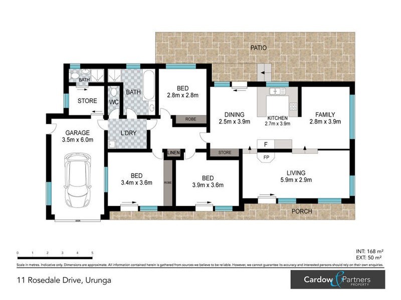 11 Rosedale Drive, Urunga NSW 2455 Floorplan