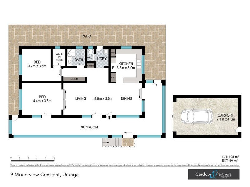 9 Mountview Crescent, Urunga NSW 2455 Floorplan