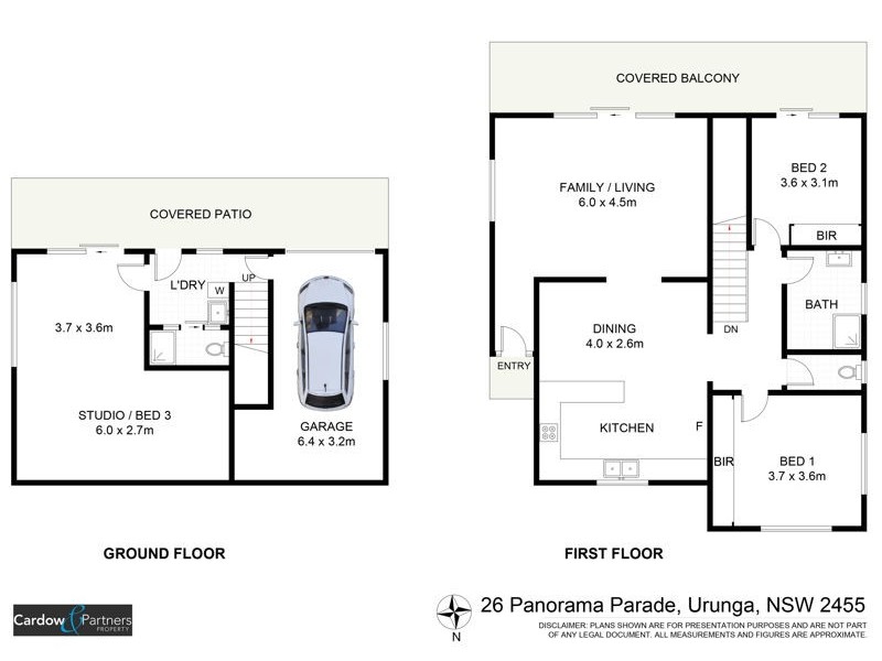 26 Panorama Parade, Urunga NSW 2455 Floorplan