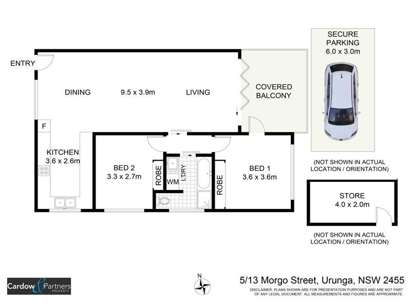5/13 ‘Atherton Court’ Morgo Street, Urunga NSW 2455 Floorplan