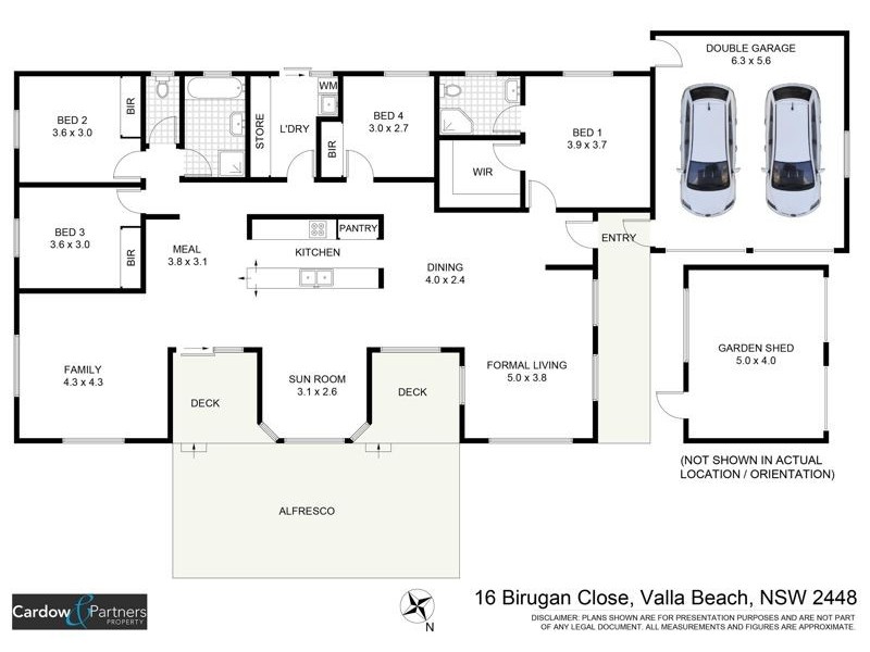 16 Birugan Close, Valla Beach NSW 2448