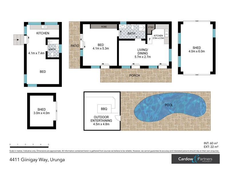 4411 Giinagay Way, Urunga NSW 2455 Floorplan