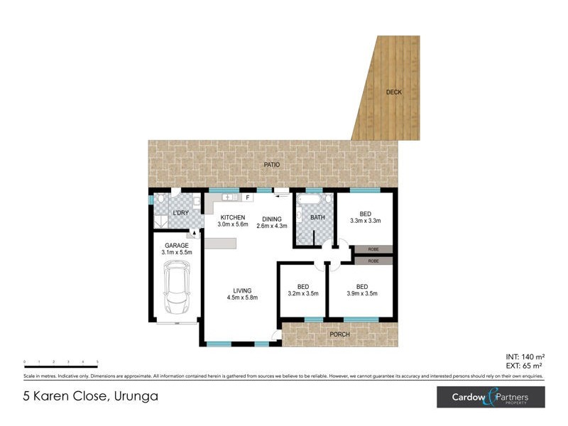 5 Karen Street, Urunga NSW 2455 Floorplan