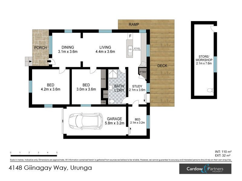 4148 Giinagay Way, Urunga NSW 2455 Floorplan