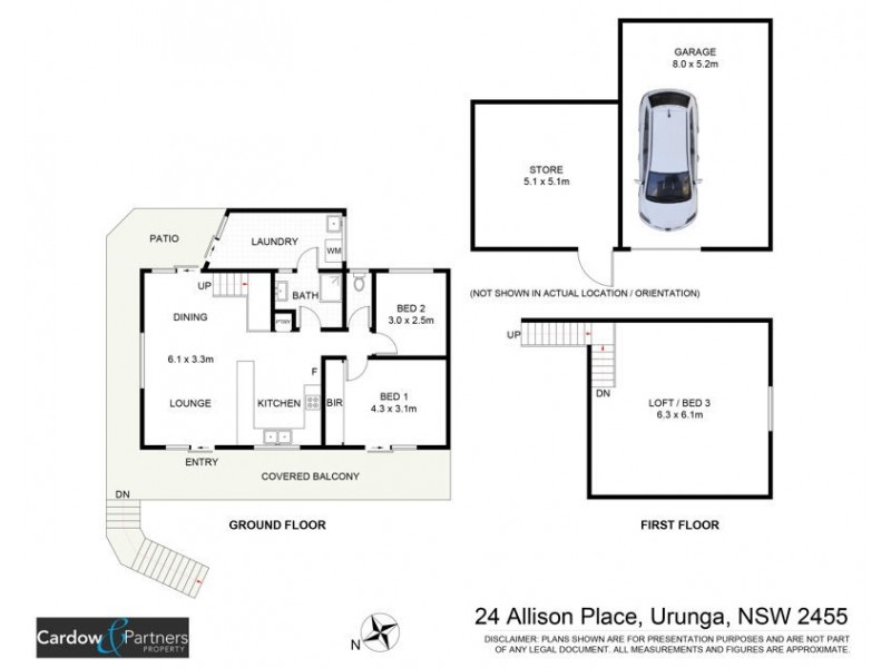 24 Allison Place, Urunga NSW 2455 Floorplan