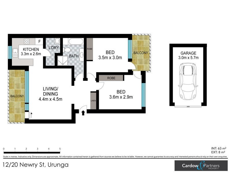 12/20 Newry Street, Urunga NSW 2455 Floorplan