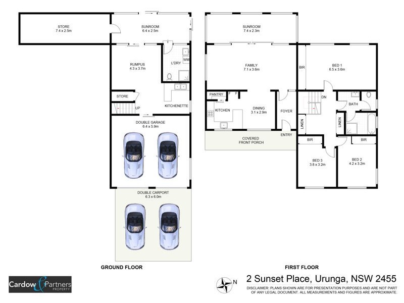 2 Sunset Place, Urunga NSW 2455 Floorplan