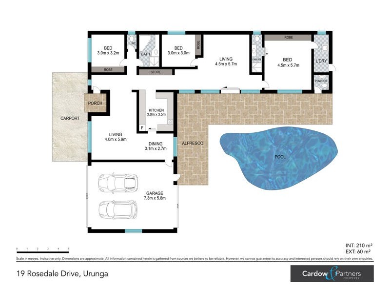 19 Rosedale Drive, Urunga NSW 2455 Floorplan