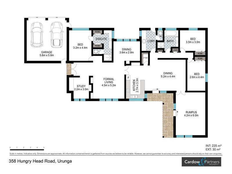 358 Hungry Head Road, Urunga NSW 2455 Floorplan