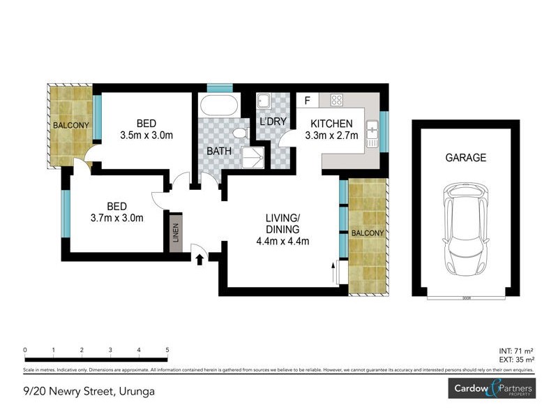 9/20 Newry Street East, Urunga NSW 2455 Floorplan