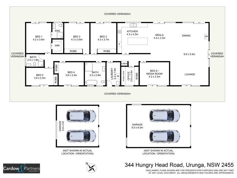 344 Hungry Head Road, Urunga NSW 2455 Floorplan