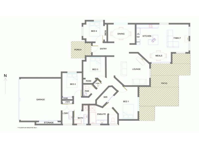 12 Milo Street, Wondunna QLD 4655 Floorplan