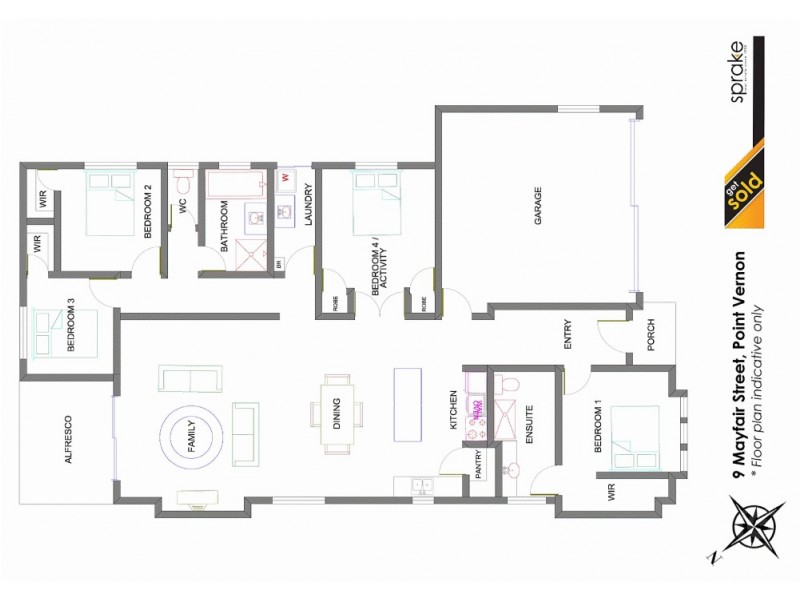 9 Mayfair Street, Point Vernon QLD 4655 Floorplan