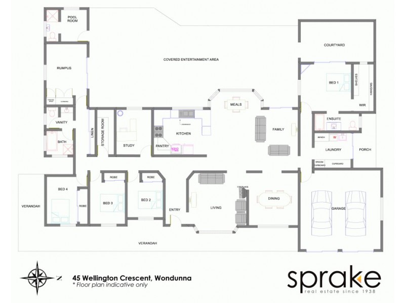 45 Wellington Crescent, Wondunna QLD 4655 Floorplan