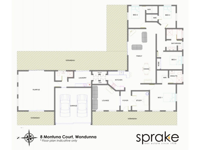 8 Montuna Court, Wondunna QLD 4655 Floorplan