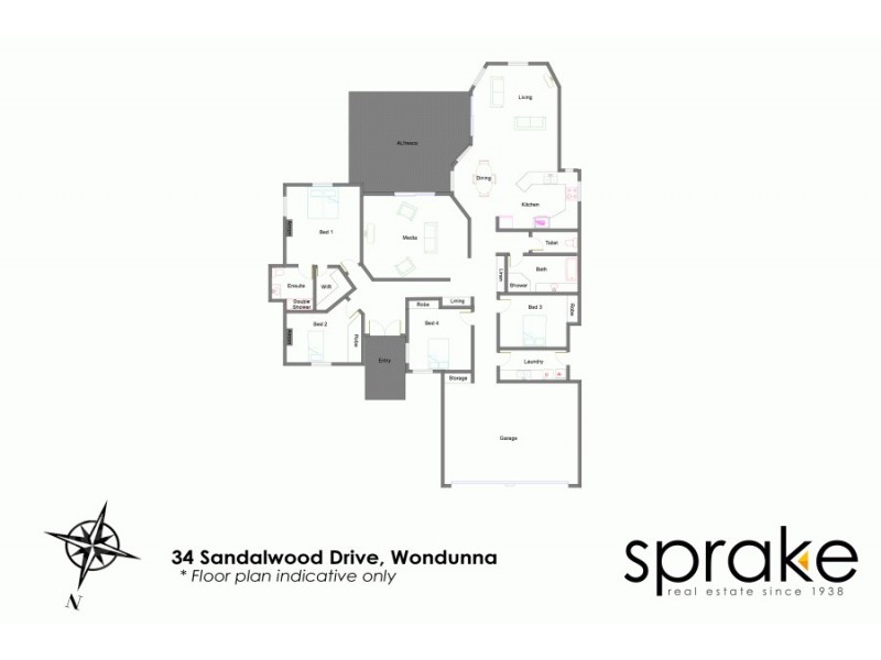 34 Sandalwood Drive, Wondunna QLD 4655 Floorplan