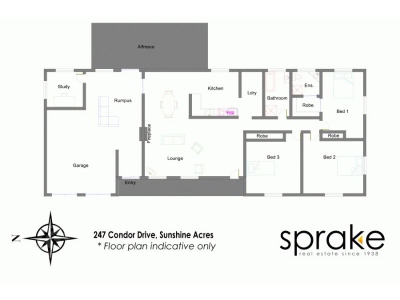 247 Condor Drive, Sunshine Acres QLD 4655 Floorplan
