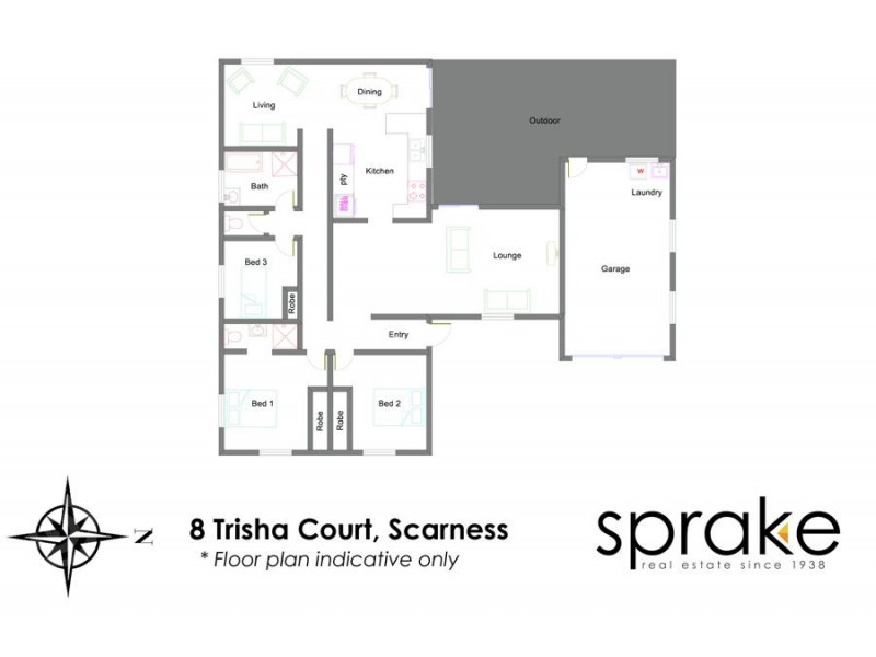 8 Trisha Court, Scarness QLD 4655 Floorplan