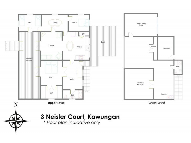 3 Neisler Court, Kawungan QLD 4655 Floorplan