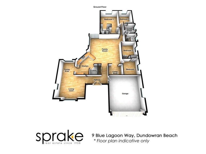 9 Blue Lagoon Way, Dundowran Beach QLD 4655 Floorplan