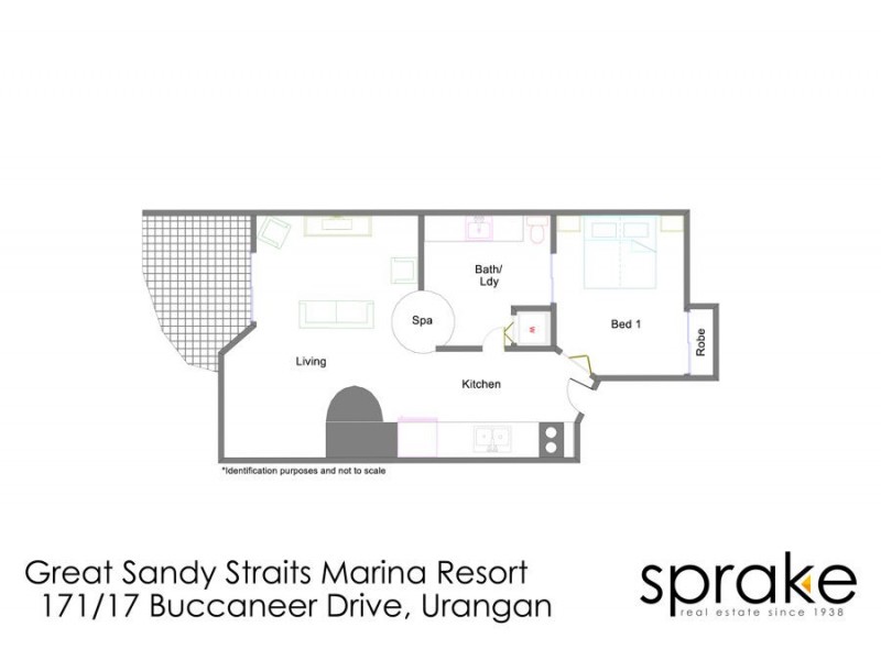 171/17 Buccaneer Drive (Great Sandy Straits Marina Resort), Urangan QLD 4655 Floorplan