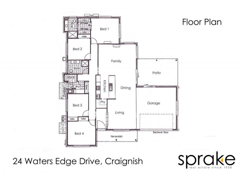 24 Waters Edge Drive, Craignish QLD 4655 Floorplan