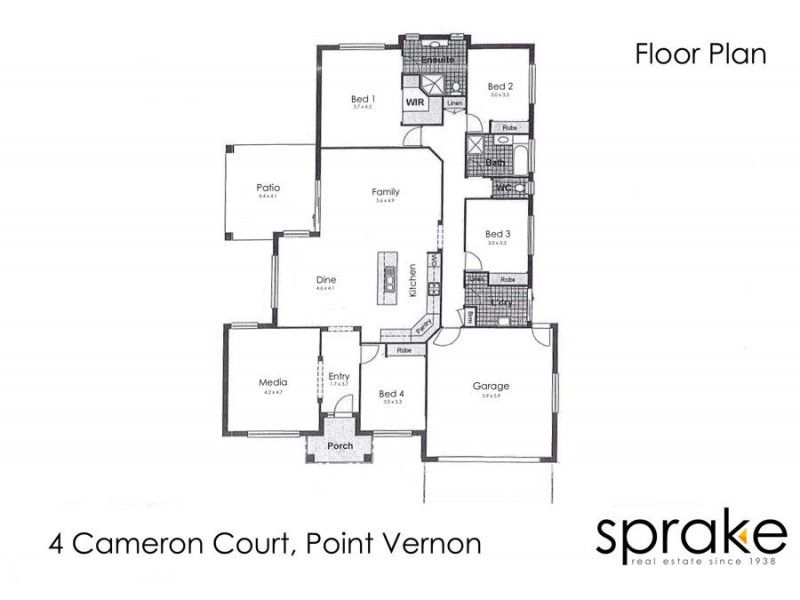 4 Cameron Court, Point Vernon QLD 4655 Floorplan