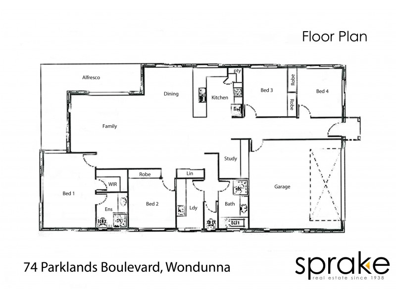 74 Parklands Boulevard, Wondunna QLD 4655 Floorplan