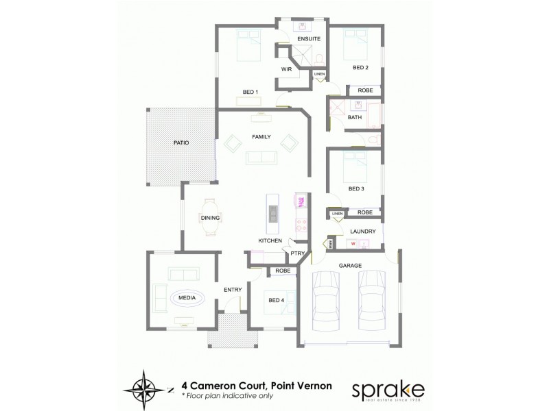 4 Cameron Court, Point Vernon QLD 4655 Floorplan