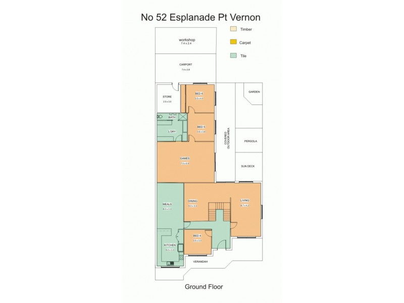 52 Esplanade, Point Vernon QLD 4655 Floorplan
