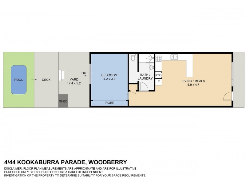 4/44 Kookaburra Parade, Woodberry NSW 2322